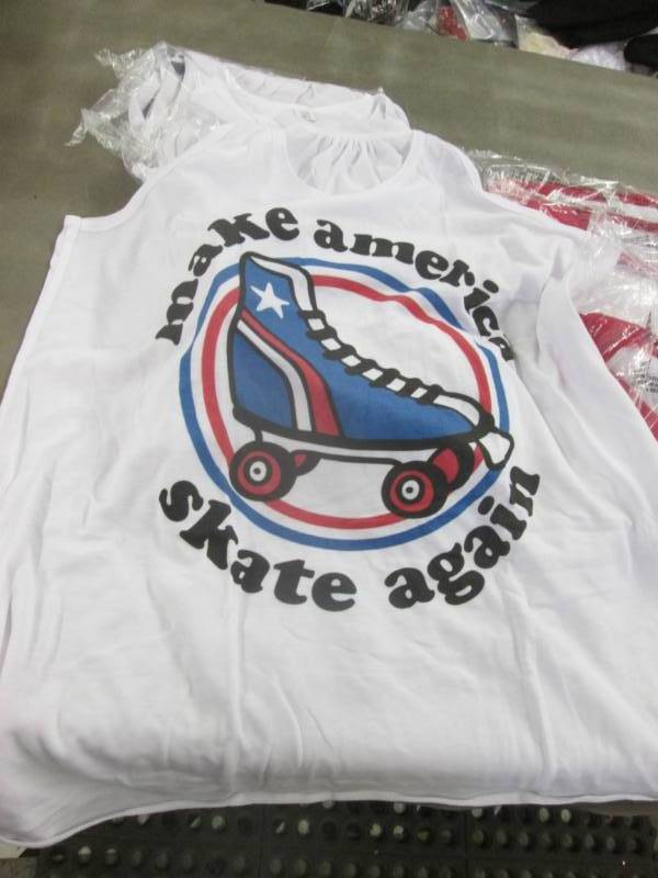lot 70 image: 6 T-Tanks, 3 T-Shirts Make America ...