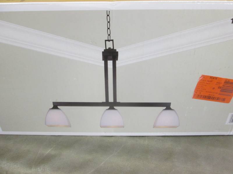 lot 88 image: Hampton Bay Mattock 3-Light Oil Rub...