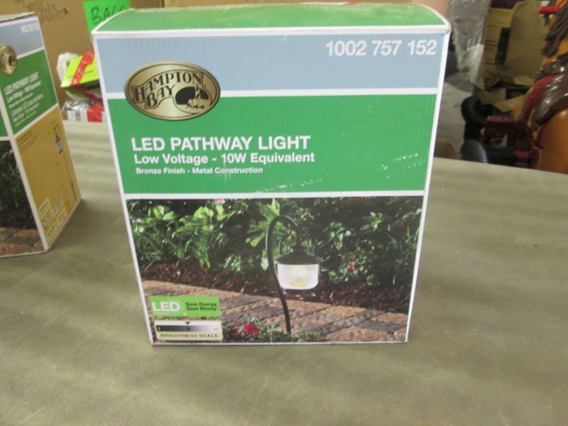 lot 105 image: Hampton Bay Low Voltage Bronze Outd...