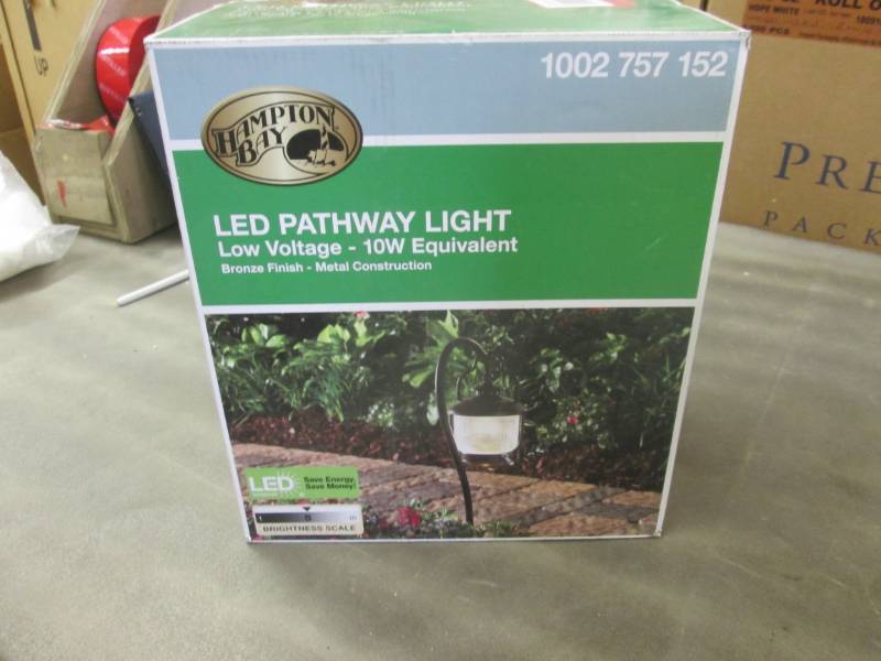 lot 106 image: Hampton Bay Low Voltage Bronze Outd...