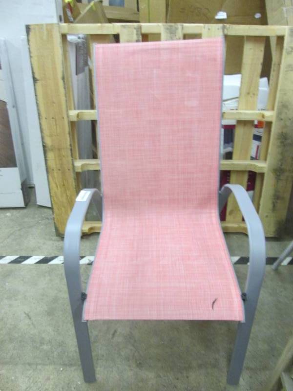 lot 161 image: Patio Chair- damaged...