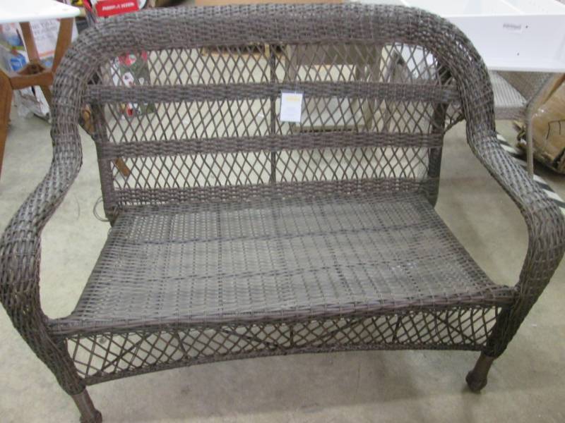 lot 169 image: Threshold Sheridan Loveseat- materi...