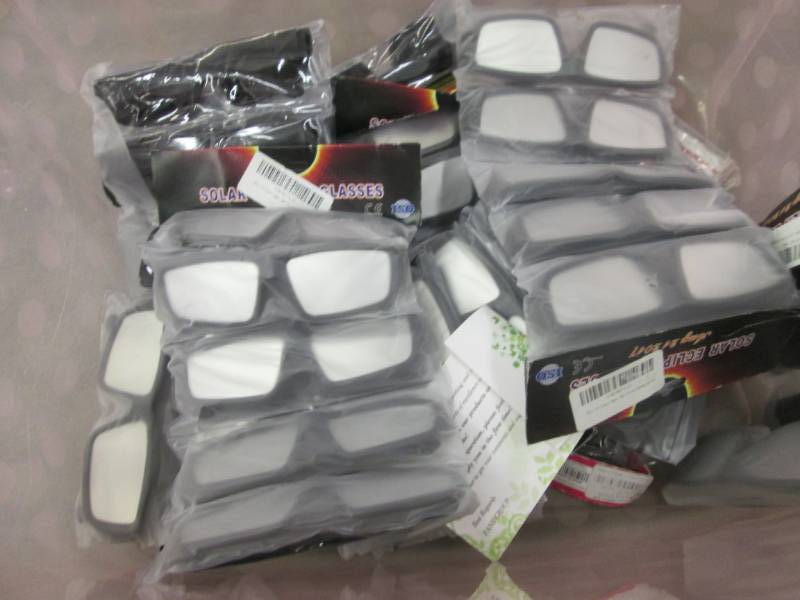 lot 232 image: Large Lot of Solar Eclipse Glasses ...
