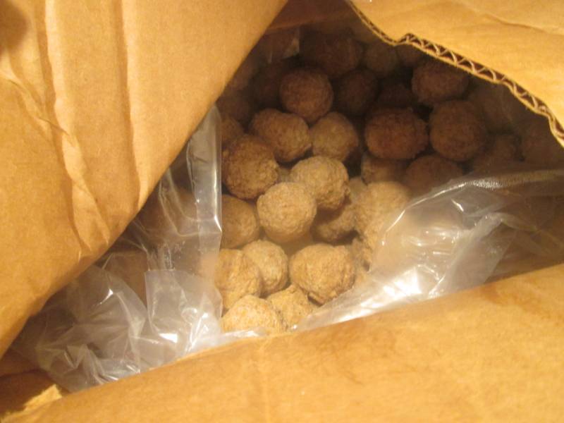 lot 236 image: 30 Lb Frozen Precooked Meatballs...