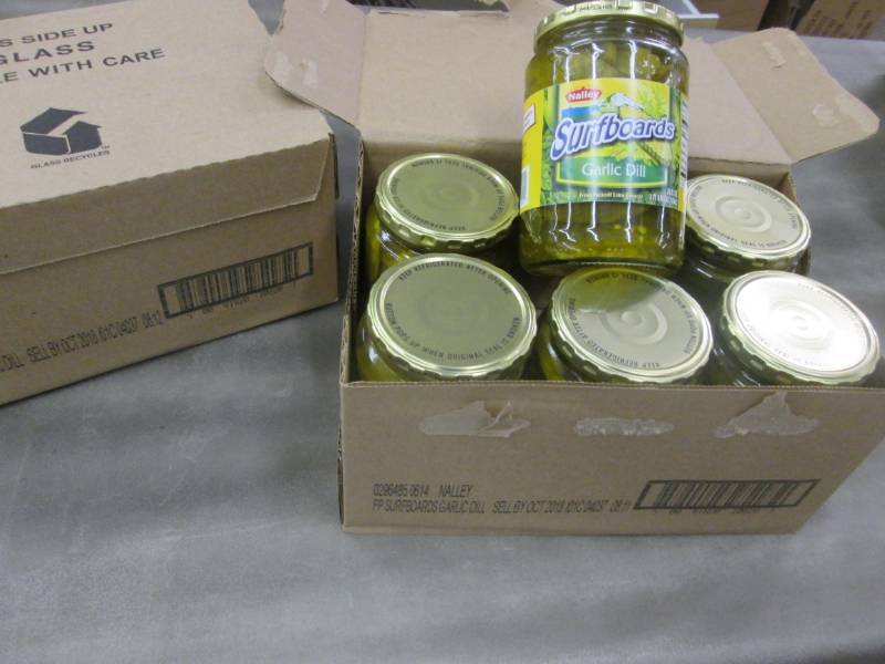 lot 263 image: 2 Cases of 6-24 fl oz Jars Nalley S...
