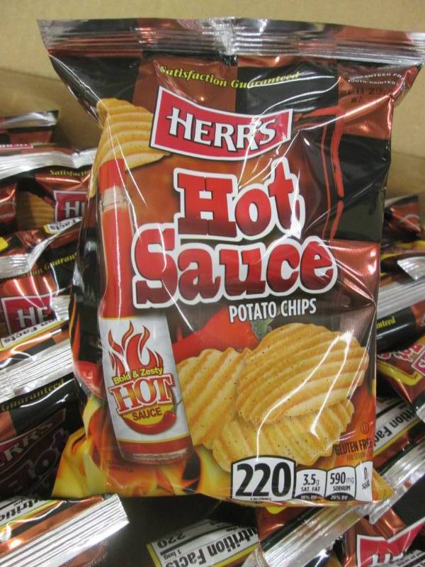 lot 267 image: Case of 30 - 1.5 oz Hot Sauce Potat...