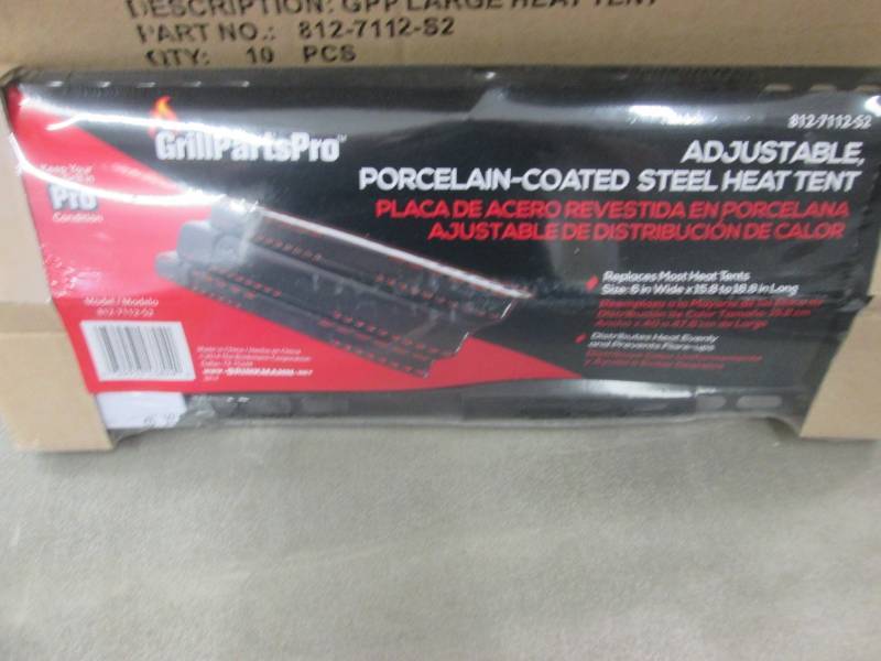 lot 287 image: Case of 10 GrillPartsPro Adjustable...