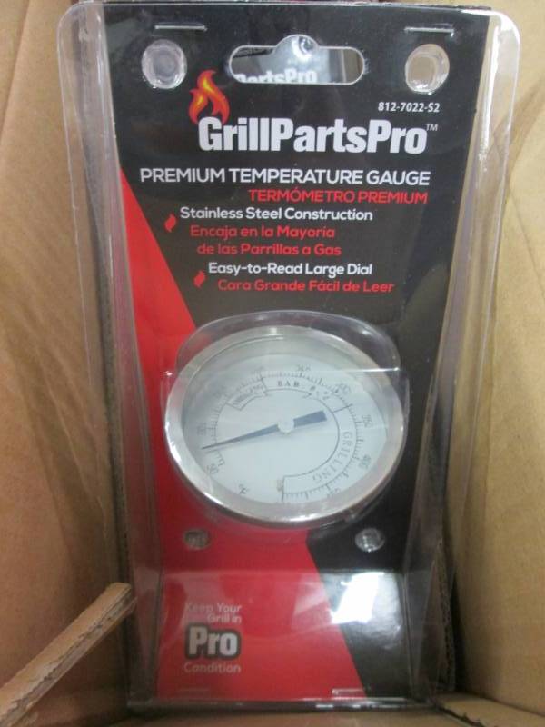 lot 296 image: Case of 6 GrillPartsPro Premium Tem...