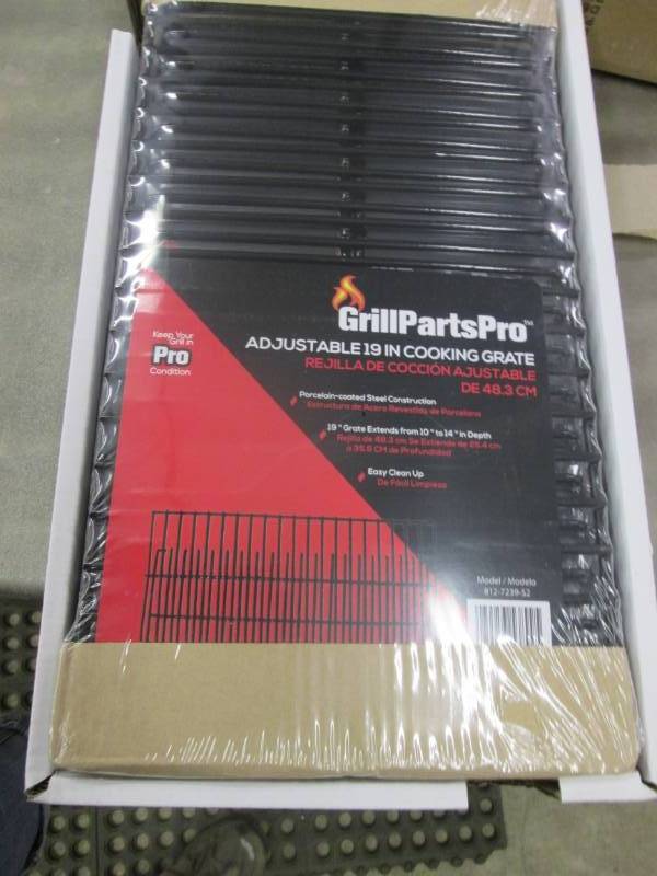lot 297 image: Case of 8 GrillPartsPro Adjustable ...