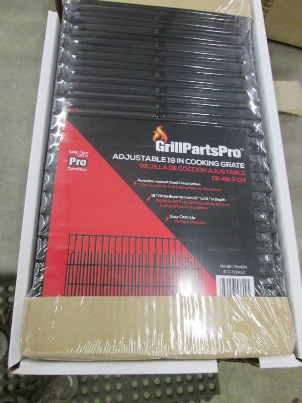 lot 298 image: Case of 8 GrillPartsPro Adjustable ...