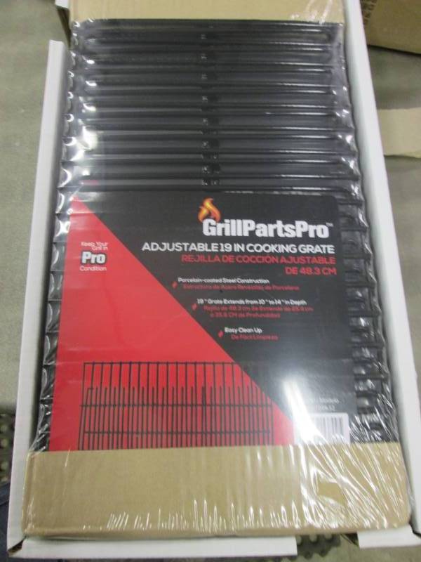 lot 301 image: Case of 8 GrillPartsPro Adjustable ...