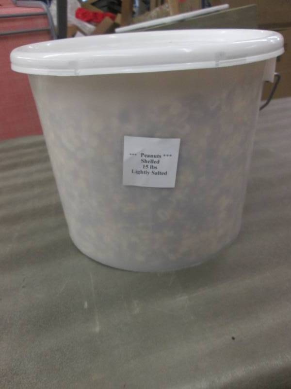lot 311 image: 15 lb Bucket of Lightly Shelled Sal...