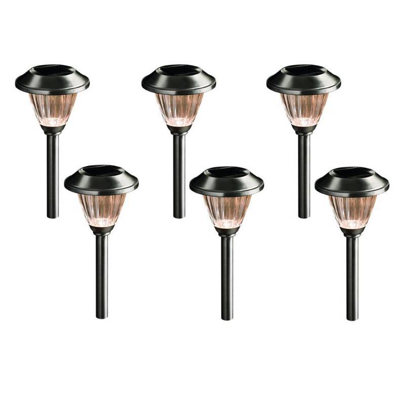 lot 111 image: Hampton Bay Solar Stainless Outdoor...