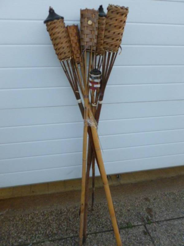 lot 53 image: Tiki Torches