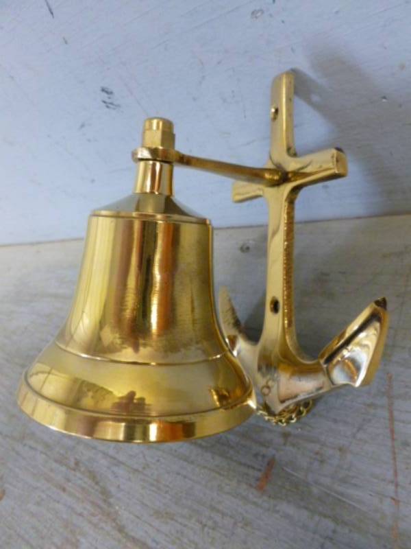 lot 96 image: Brass Bell
