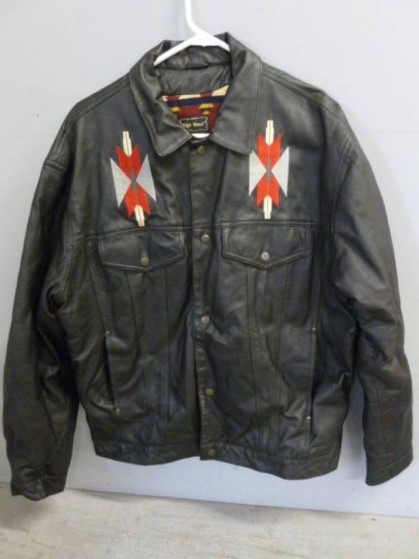 lot 131 image: Leather Jacket