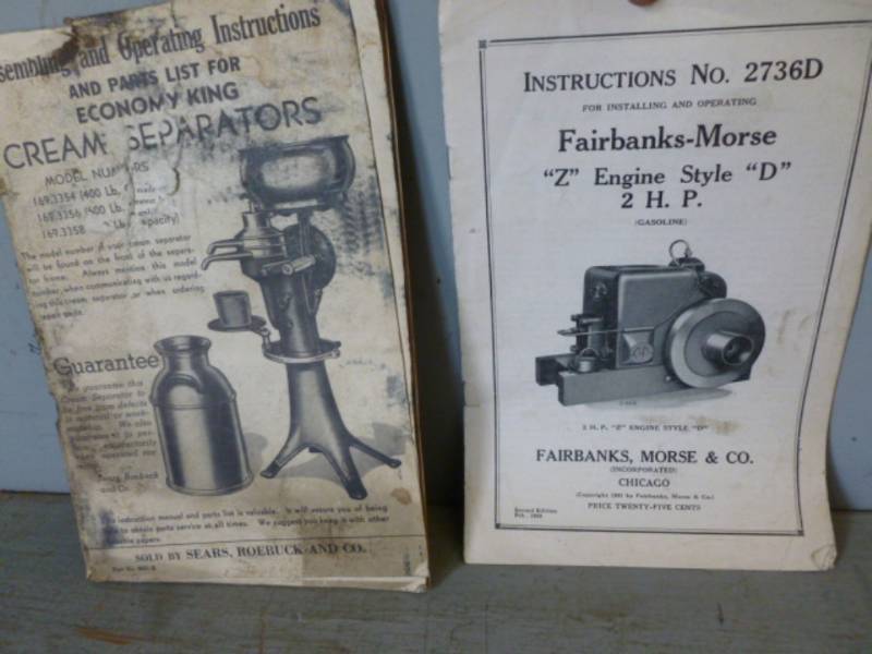 lot 185 image: Vintage Manuals