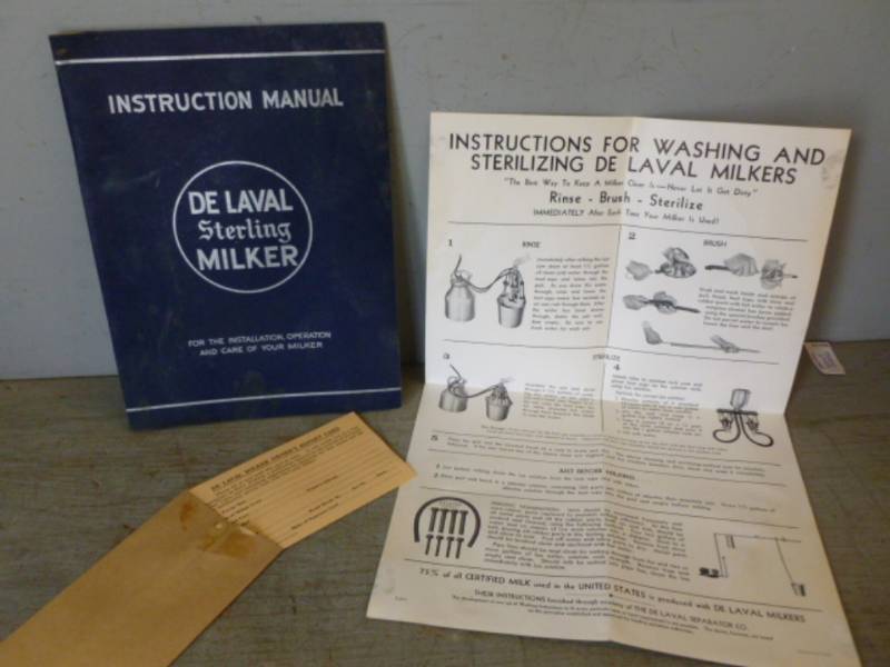 lot 186 image: Vintage Manual