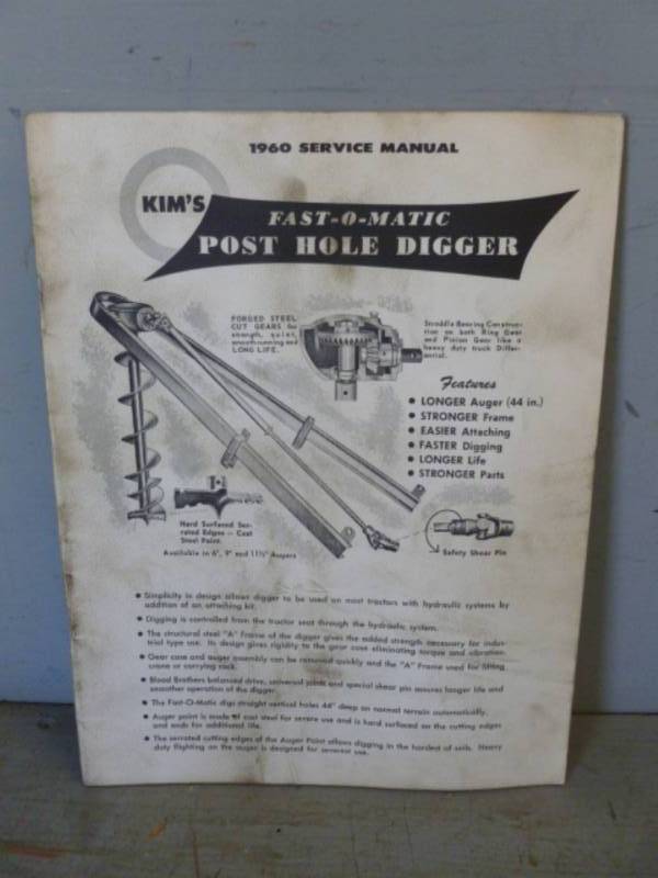 lot 210 image: Vintage Manual