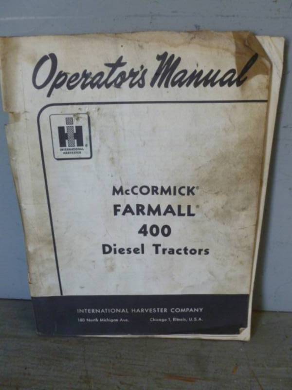 lot 212 image: Vintage Manual