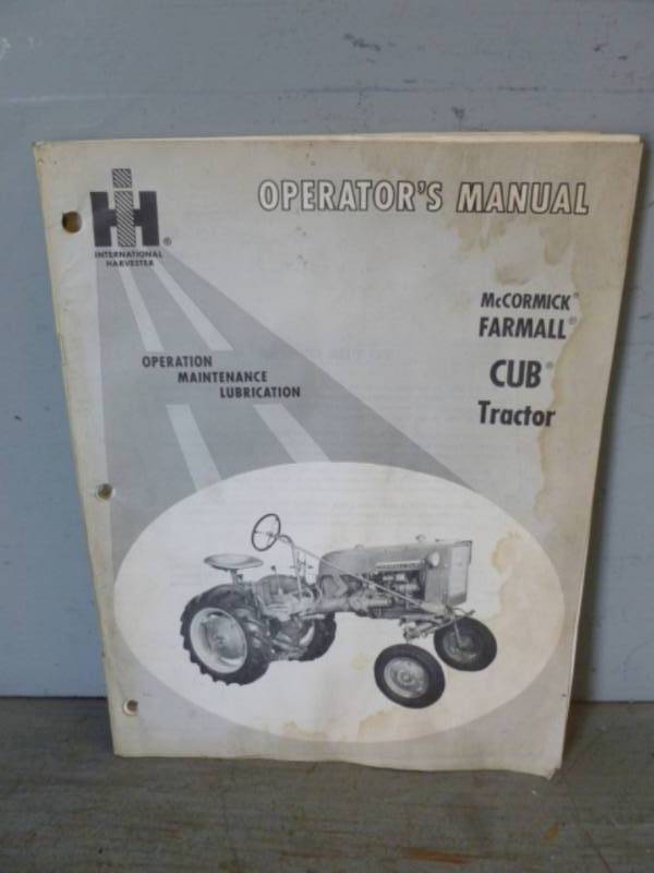 lot 213 image: Vintage Manual