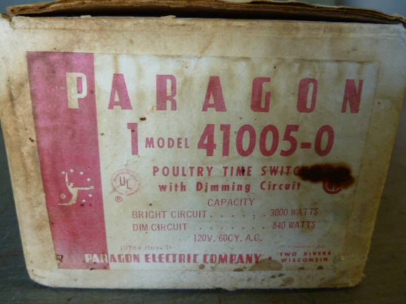 lot 233 image: Vintage Poultry Time Switch