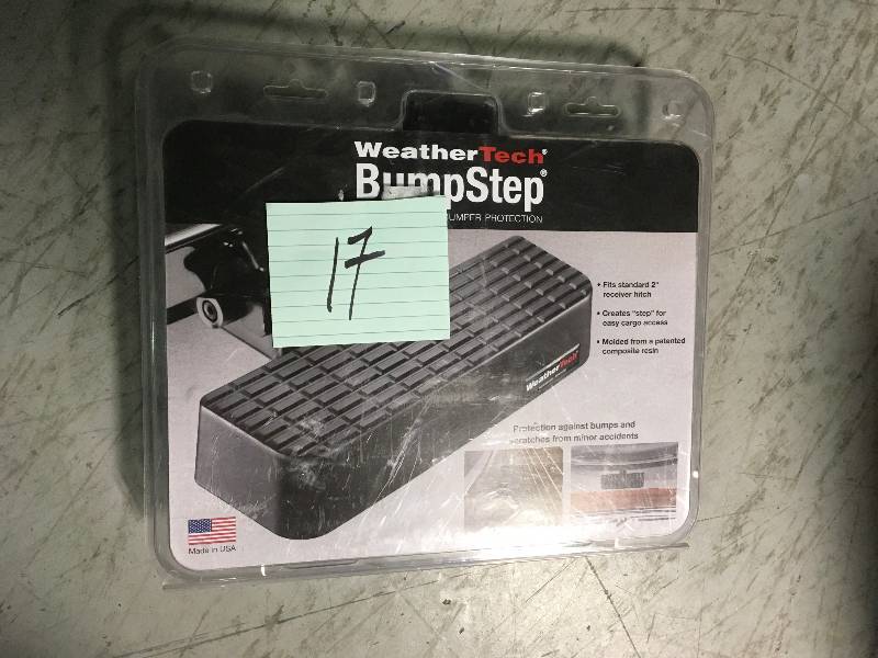 lot 17 image: WeatherTech BumpStep 81BS1 not used
