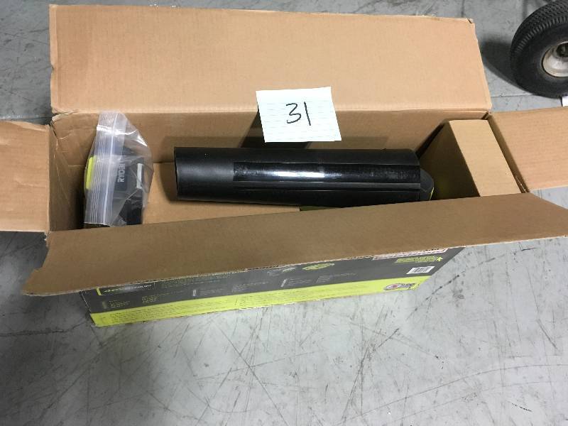 lot 31 image: Ryobi 40V Cordless Jet Fan Blower in like new condition