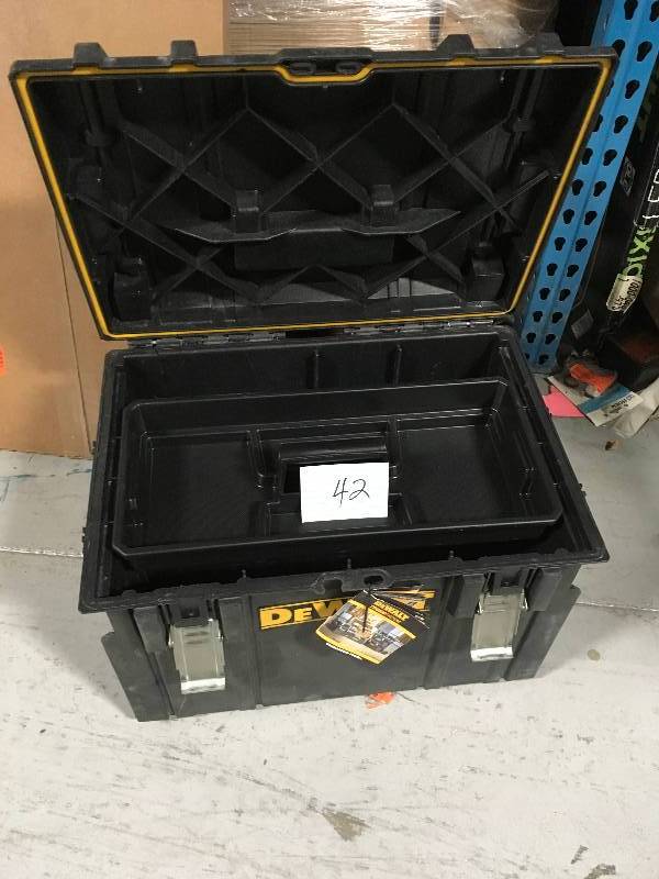 lot 42 image: DeWalt 22 ToughSystem Mobile Storage (DS450) in good condition