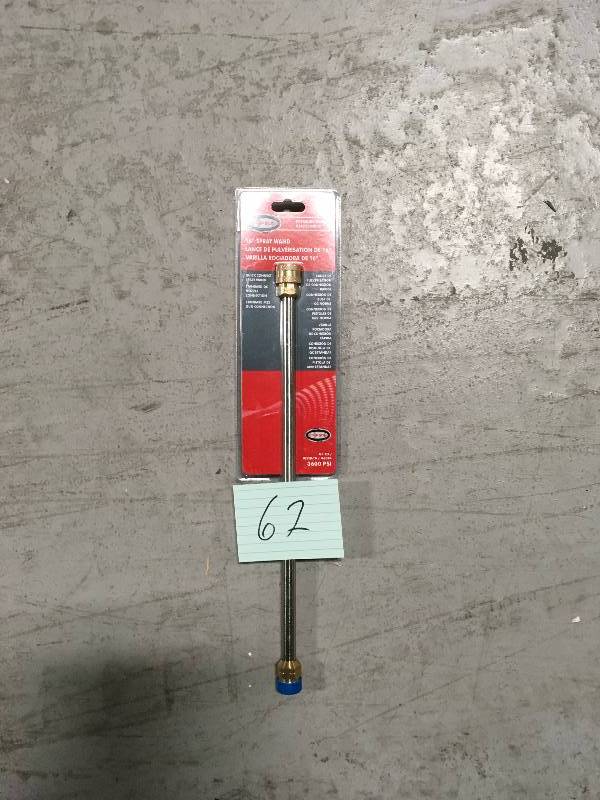 lot 62 image: Simpson 16 in Spray  Wand not used