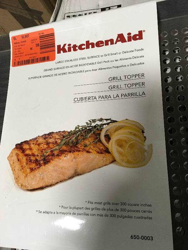 lot 63 image: KitchenAid Grill Topper not used