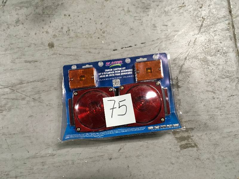 lot 75 image: Blazer Trailer Lightning Kit not used