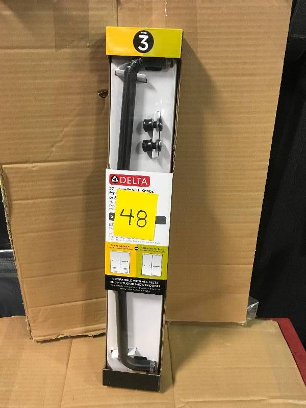 lot 48 image: Delta 20 Handle with Knobs for Sliding Tub