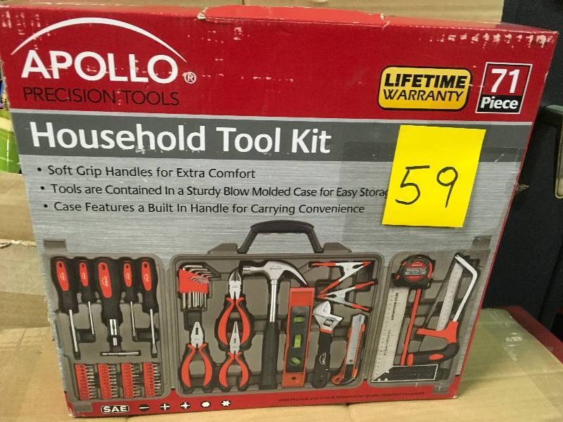 lot 59 image: Apollo Household Tool Kit in like new condition