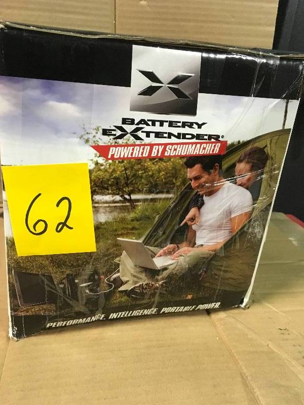lot 62 image: Battery extender Portable Power Jump Starter in good condition