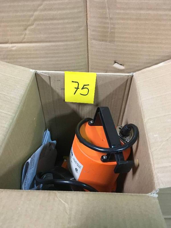 lot 75 image: Everbuilt 14 HP 2 in 1 Utility Pump