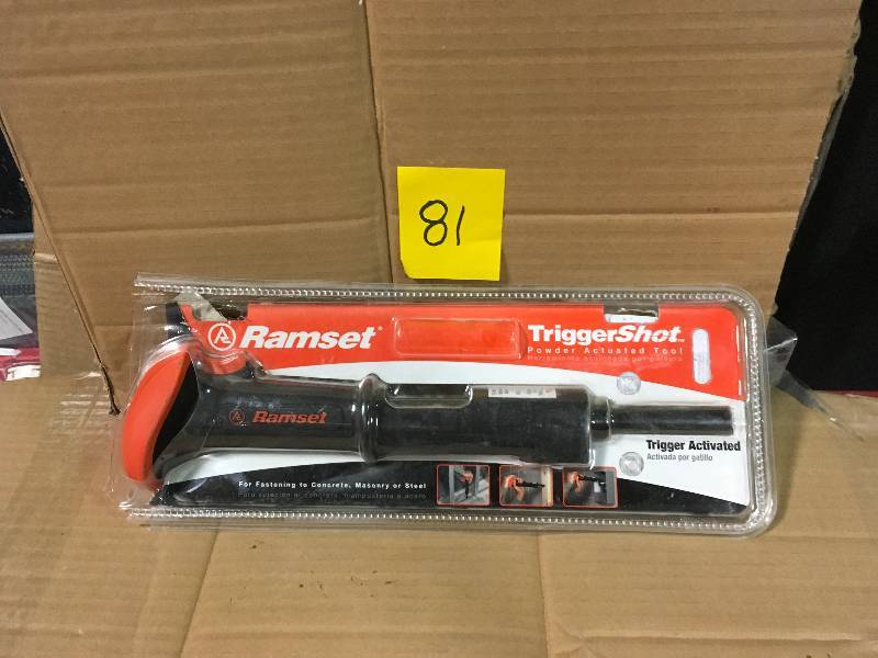 lot 81 image: Ramset Trigger Shot in good condition