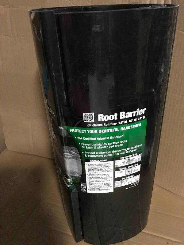 lot 41 image: 18 in. D x 120 in. L Dual Purpose Root and Water Barrier Rolls not used