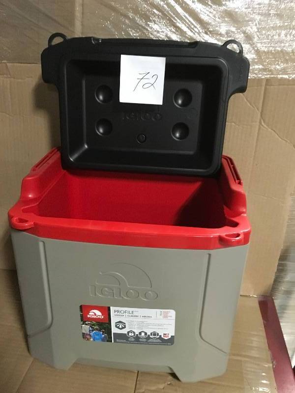 lot 72 image: Igloo Profile 16 Quart Cooler not used