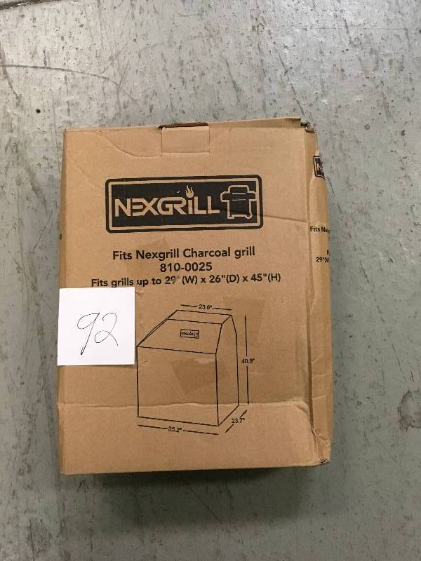 lot 92 image: Nexgrill Charcoal Grill cover