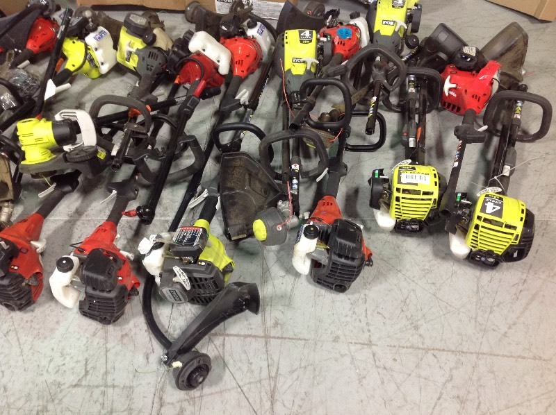 lot 112 image: WHOLESALE MIXED PALLET OF RETURNS  trimmers,  edger and more
