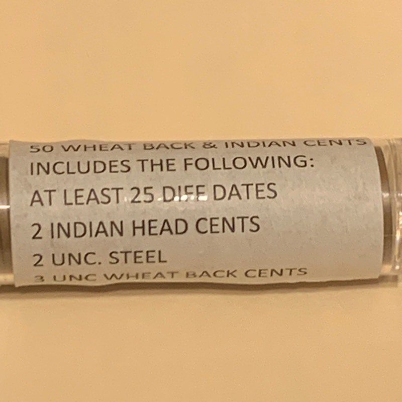 (1) Roll Of (50) Pennies