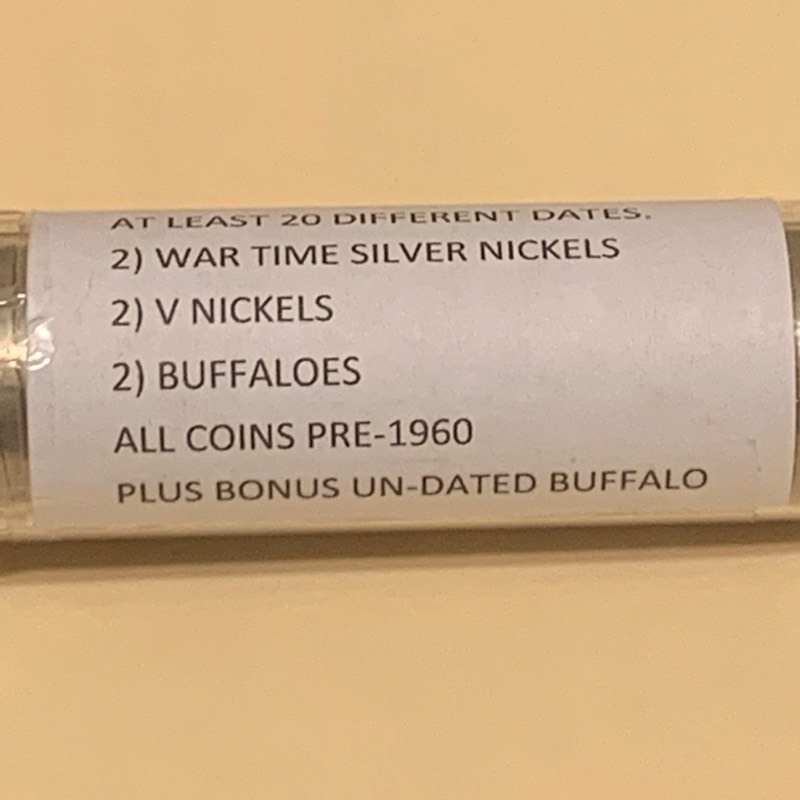 (1) Roll Of (40) Nickels