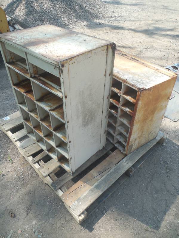 lot 49 image: SET OF TWO BINS