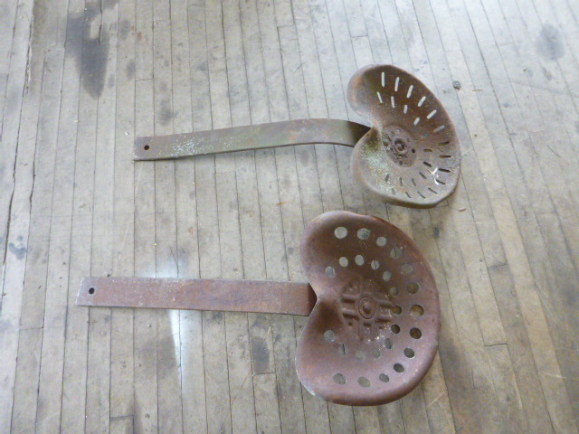 2 Vintage Tractor Seats