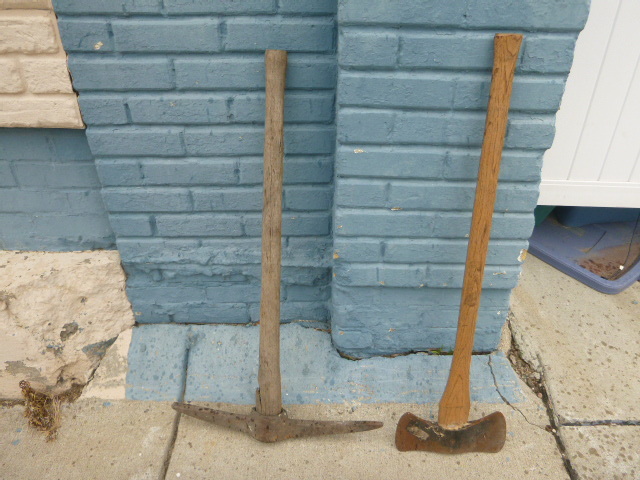 Pick Axe and Axe