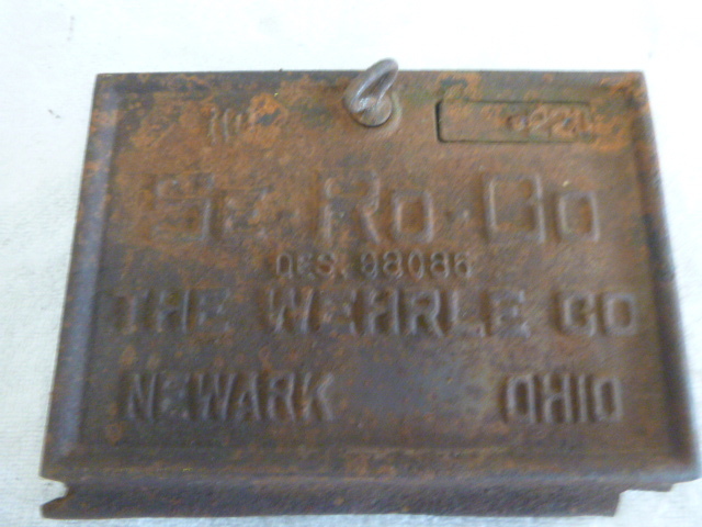 Antique Se-Ro-Co Chimney Door