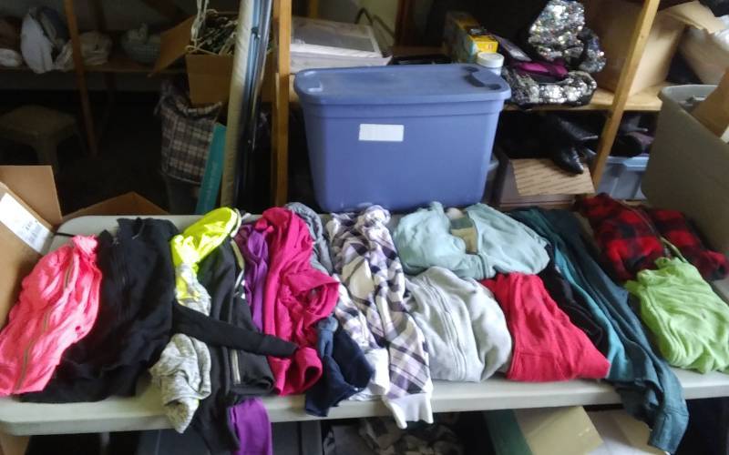 Large Lot Of Zip-Up Sweatshirts SM