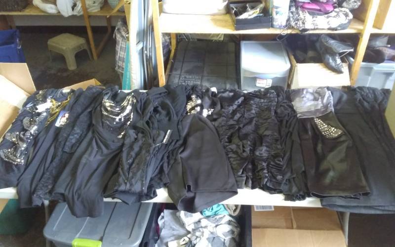 Large Lot Of Little Black Dresses SM