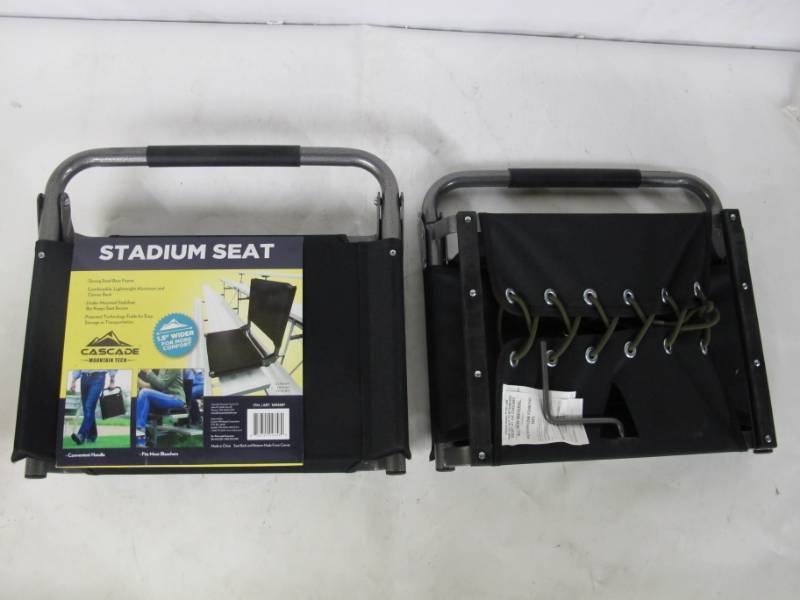 lot 27 image: Pair of Cascade Mountain Tech Stadium Seats